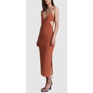 Bec + Bridge 'Ella' Red Midi Dress Size 2